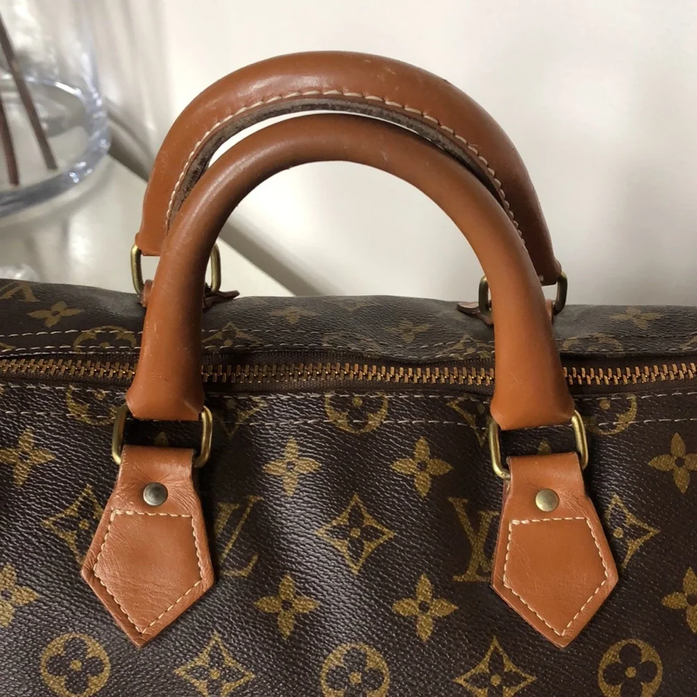 ❌SOLD❌⭐️RARE ⭐️Louis Vuitton Speedy 35 - French Company USA ✨ COLLECTIBLE - Picture 5 of 16